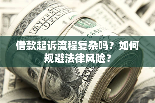 武汉借款起诉流程复杂吗？如何规避法律风险？