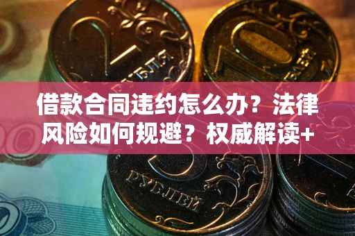 武汉借款合同违约怎么办？法律风险如何规避？权威解读+实用指南