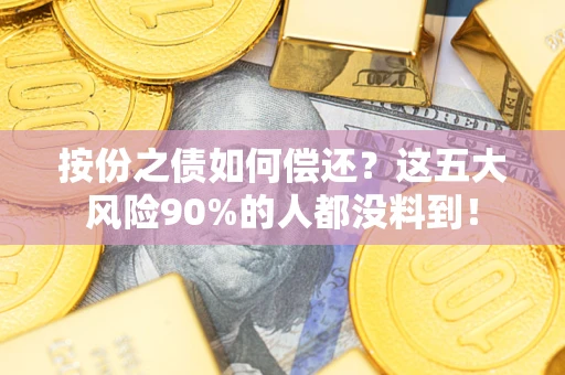 武汉按份之债如何偿还？这五大风险90%的人都没料到！