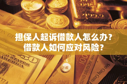武汉担保人起诉借款人怎么办？借款人如何应对风险？