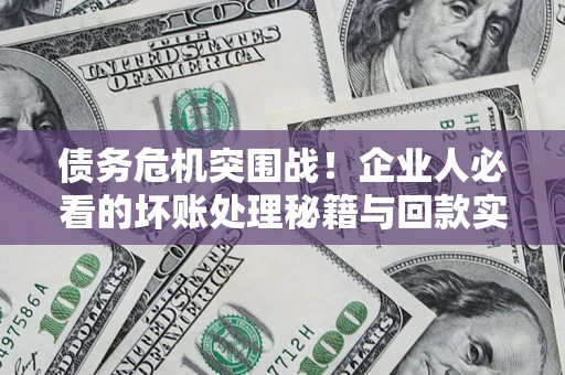 武汉债务危机突围战！企业人必看的坏账处理秘籍与回款实战指南